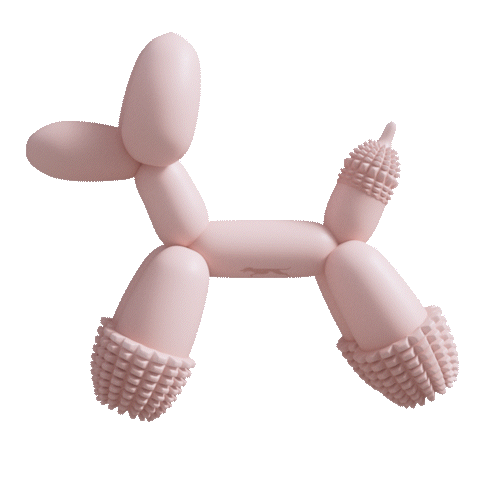 Pink Balloon Dog Toy