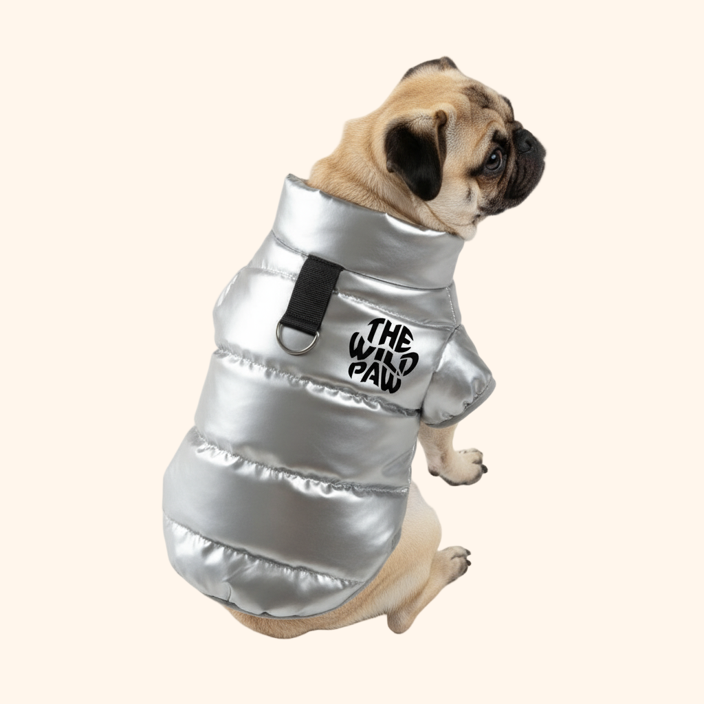 Metallic Silver Expedition Pro Jacket