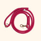 Braided Rope Leash - Magenta