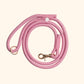 Pink Braided Rope Leash