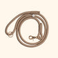 Braided Rope Leash - Sand