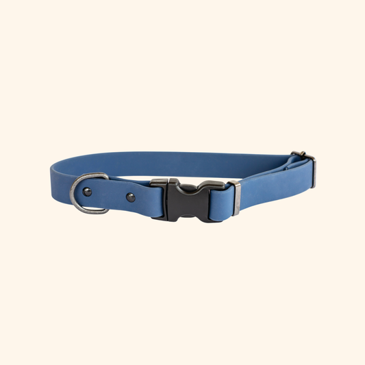 Waterproof Blue Jeans Dog Collar