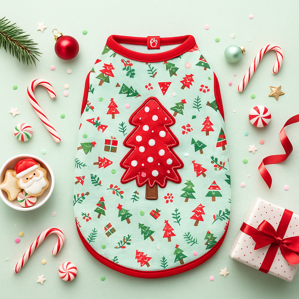 Green Holiday Trees Tee