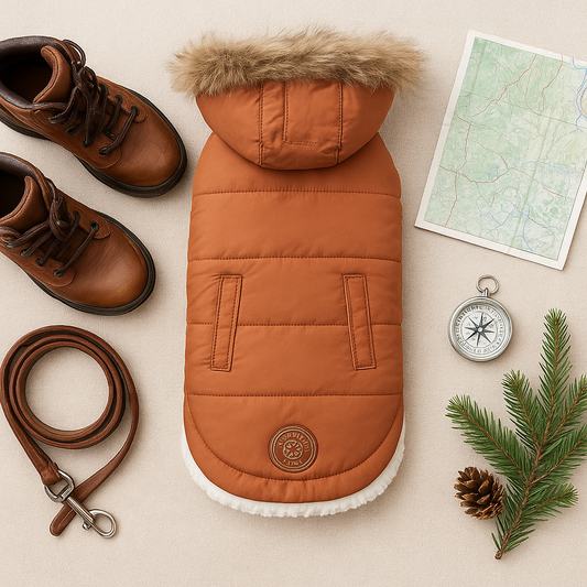 Elasto-Fit Urban Parka in Caramel