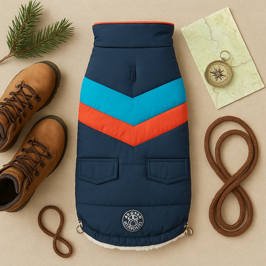 Alpine Puffer in Dark Blue