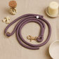 Braided Rope Leash - Lilac