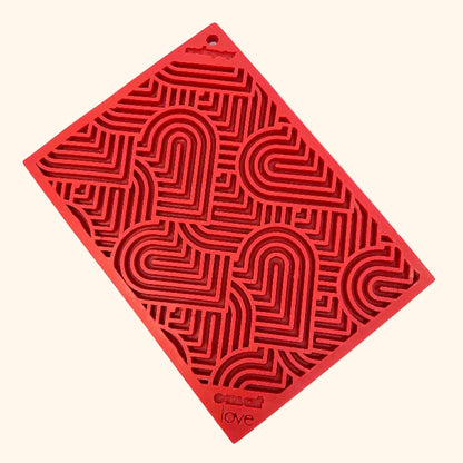 Heart Lick Mat