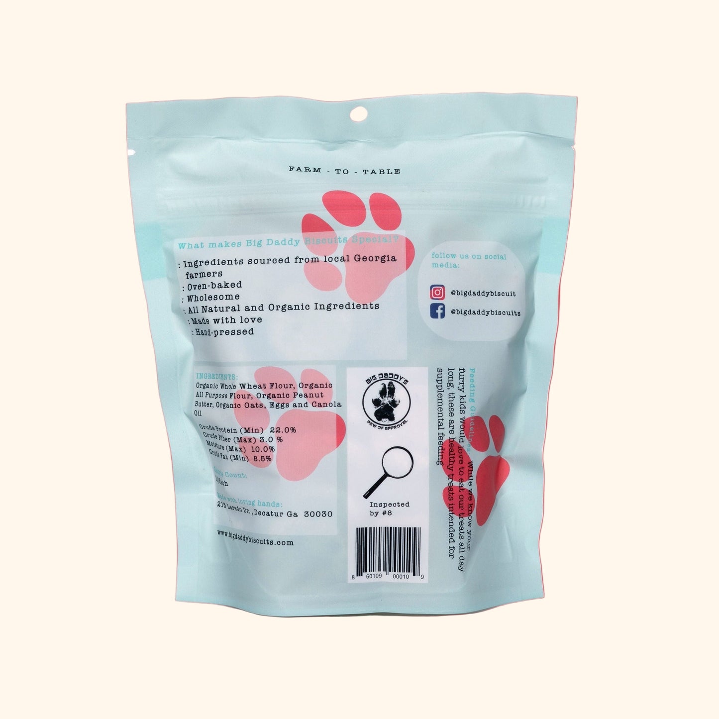 All-Natural Crunchy Peanut Butter Dog Biscuits