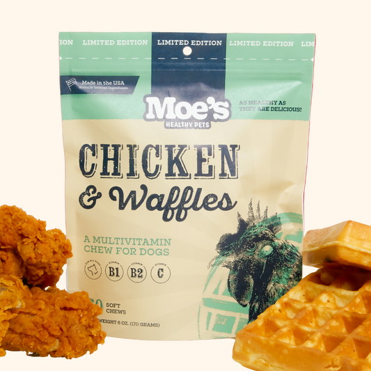 Chicken and Waffles Dog Chews