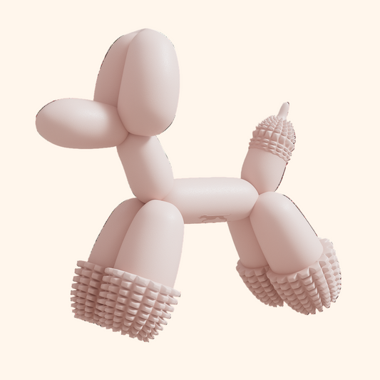Pink Balloon Dog Toy