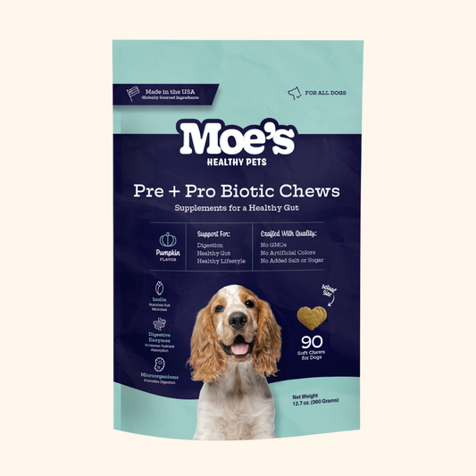 Pre + Pro Biotic Dog Chews