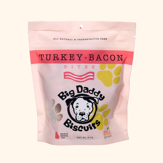 All-Natural Turkey Bacon Dog Biscuits