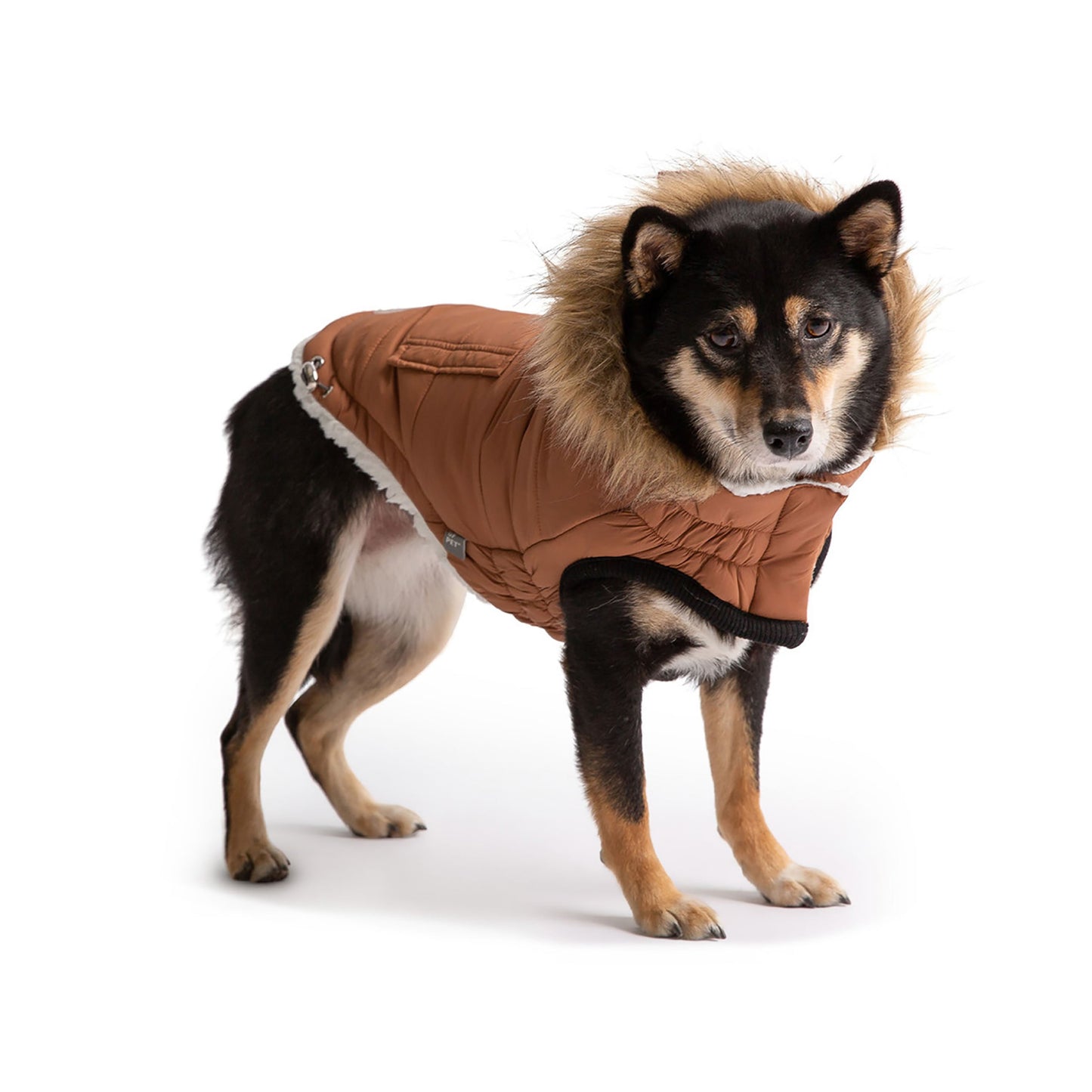 Elasto-Fit Urban Parka in Caramel
